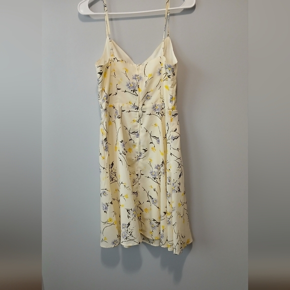 Modcloth Floral Midi Dress Pockets Womens Medium Fairy Cottagecore Y2K Babydoll - Picture 4 of 8